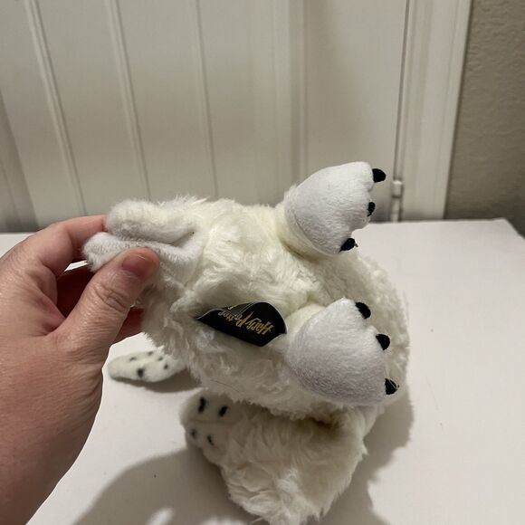 Harry Potter Owl Hedwig Plush White The Noble Collection Stuffed Animal 11" - Picture 8 of 9